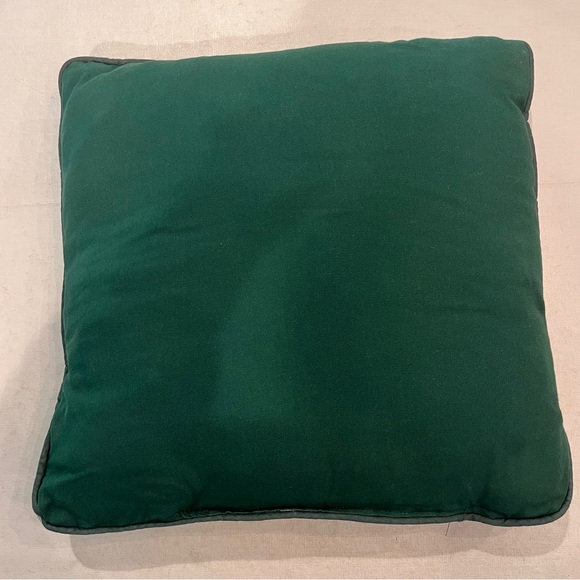 Vintage tapestry style Holiday Music Note Christmas topiaryTree Pillow. Pretty! - Picture 4 of 6